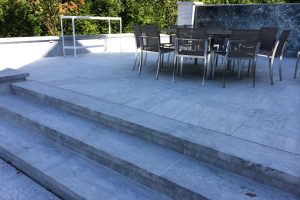 Deep Blue® Sandblasted Straight Edge Treads