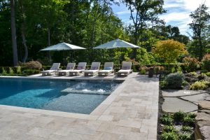 Grano® Antiqued French Pattern Pavers & Straight Edge Coping