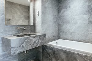 Azura® Leather Sink & Tiles