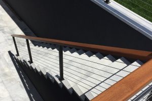 Afyon Cloud® Sandblasted Straight Edge Treads