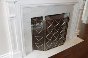 Afyon Cloud® Polished Fireplace