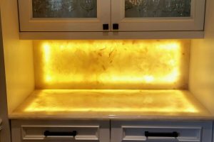 Cappuccino Onyx Polished Backlit & Countertop