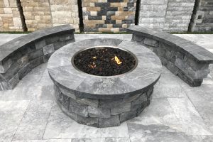 Orcca® Natural Circle Fire Pit