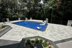 Karbon® Water Blasted Coping, Steps & Wall Caps