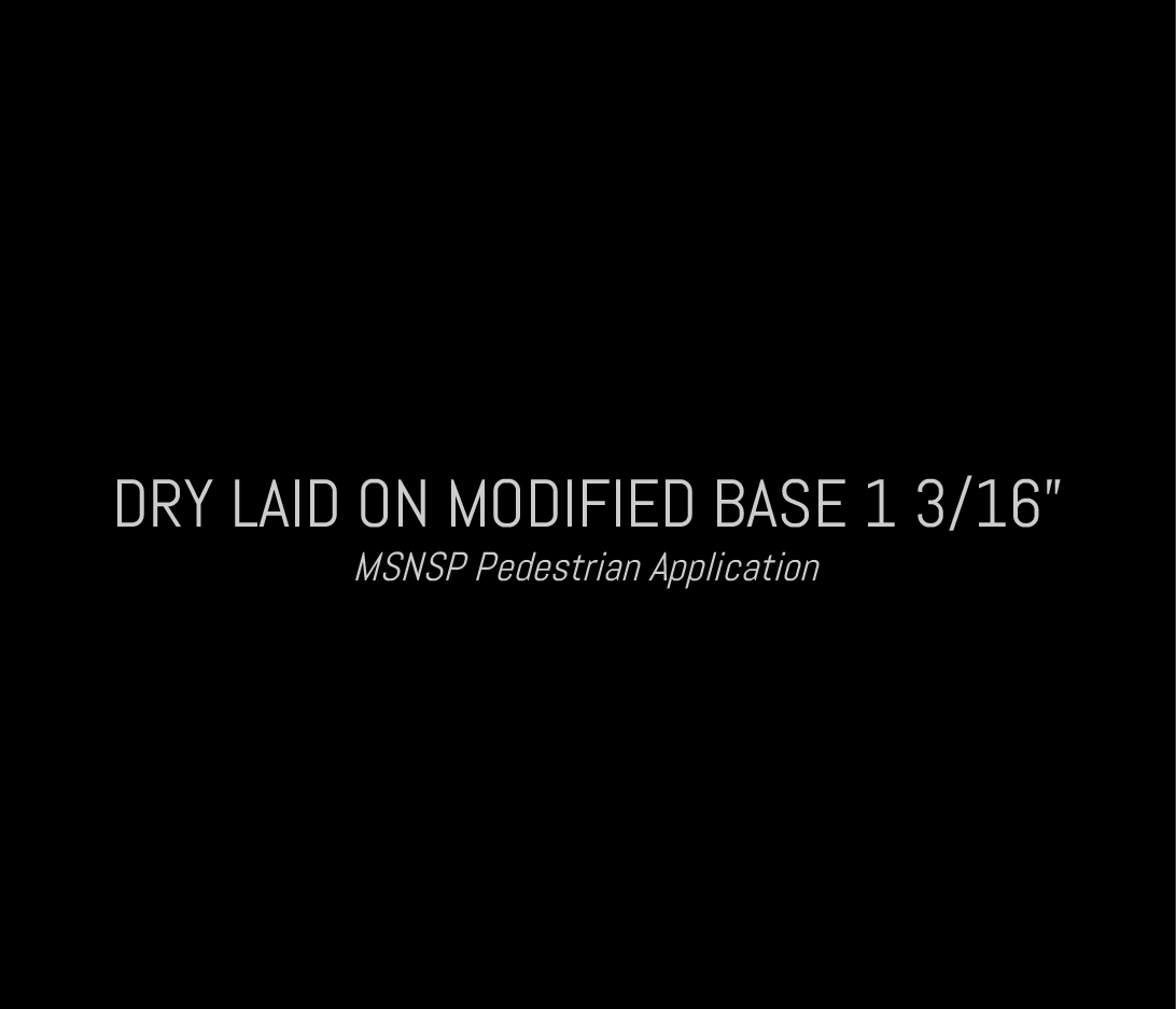 Dry Laid 1 3:16