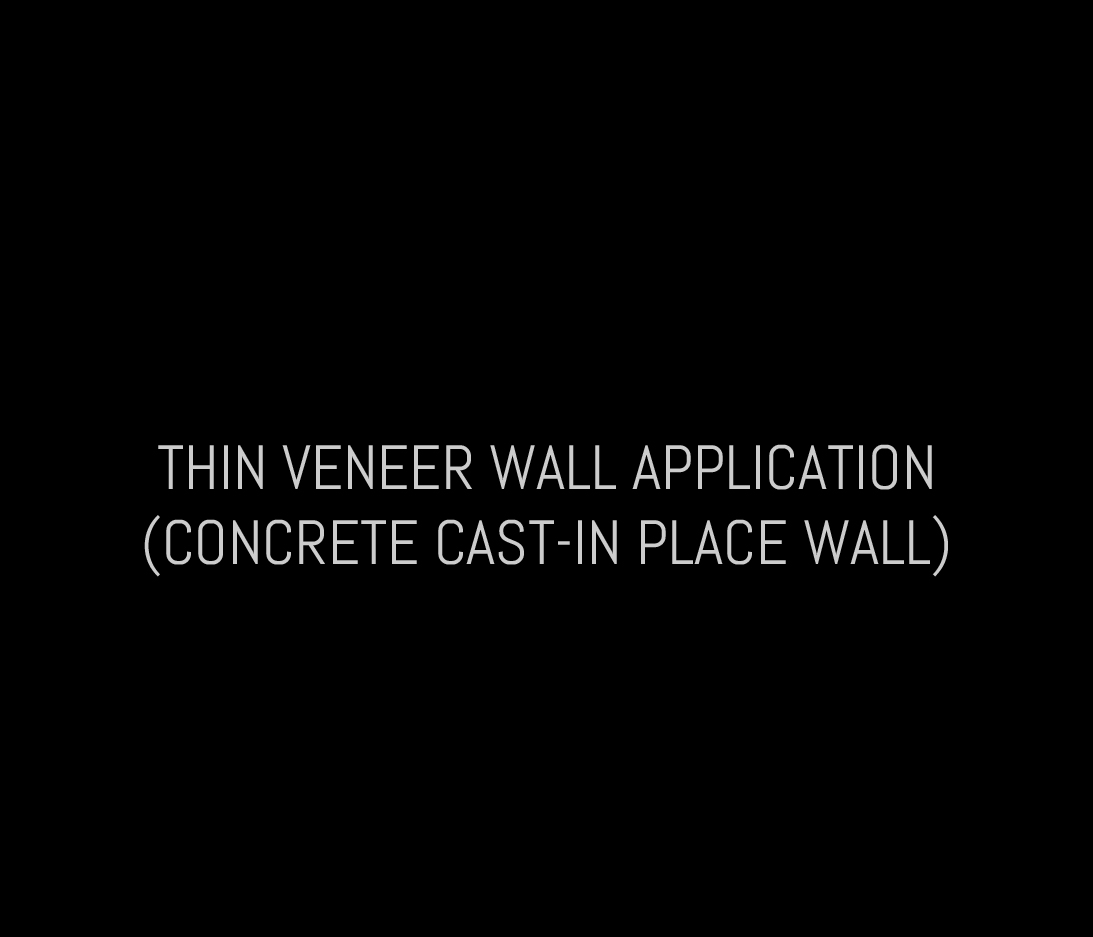 Thin Veneer - Concrete Cast