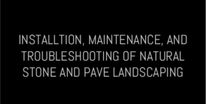 Installation Maintenance Installation Maintenance